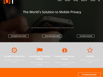 U1 Mobile privacy website